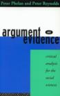 Image for Argument and Evidence