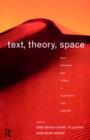 Image for Text, theory, space  : writings on South African and Australian literature and history