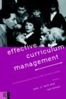 Image for Effective Curriculum Management