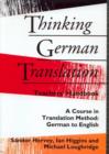 Image for Thinking German Translation Teacher Handbook