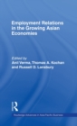 Image for Employment relations in Asian economies