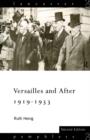 Image for Versailles and after, 1919-1933