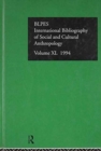 Image for IBSS: Anthropology: 1994 Vol 40