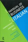 Image for Manual of Business Italian