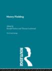 Image for Henry Fielding : The Critical Heritage