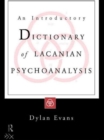 Image for An Introductory Dictionary of Lacanian Psychoanalysis