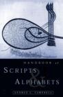 Image for The Routledge Handbook of Scripts and Alphabets