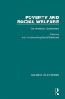 Image for Poverty and social welfare  : the Victorian periodical, the condition of the people and social reform