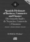 Image for Spanish Dictionary of Business, Commerce and Finance : Diccionario Ingles de Negocios, Comercio y Finanzas