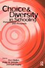 Image for Choice and diversity in schooling  : perspectives and prospects