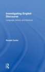 Image for Investigating English Discourse