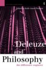 Image for Deleuze and philosophy  : the difference engineer