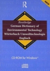 Image for Routledge German Dictionary of Environmental Technology Worterbuch Umwelttechnologie Deutsch-Englisch/Englisch-Deutsch : CD-ROM