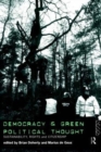 Image for Democracy and Green Political Thought