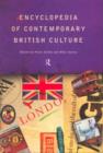 Image for Encyclopedia of contemporary British culture