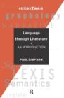 Image for Language through literature  : an introduction