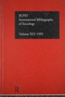 Image for IBSS: Sociology: 1995 Vol 45