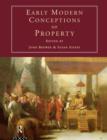 Image for Early modern conceptions of property