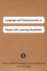 Image for Language and communication in people with learning disabilities