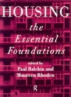 Image for Housing: The Essential Foundations