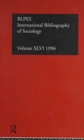 Image for IBSS: Sociology: 1996 Vol 46