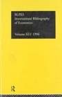 Image for IBSS: Economics: 1996 Volume 45