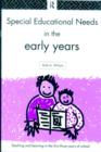 Image for Special Educational Needs in the Early Years