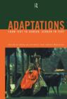 Image for Adaptations  : from text to screen, screen to text