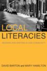 Image for Local literacies  : reading and writing in one community