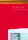 Image for Modern art  : a critical introduction