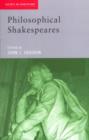 Image for Philosophical Shakespeares