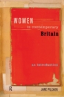 Image for Women in contemporary Britain  : an introduction