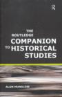 Image for The Routledge Companion to Historical Studies