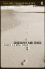 Image for Geography and ethics  : journeys in a moral terrain