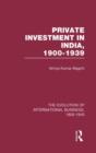 Image for Private Investment India    V5