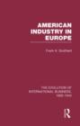 Image for American Industry Europe    V6