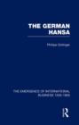 Image for The emergence of international business 1200-1800Vol. 1: The German Hansa
