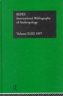 Image for IBSS: Anthropology: 1997 Volume 43