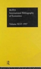 Image for IBSS: Economics: 1997 Volume 46