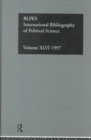 Image for IBSS: Political Science: 1997 Volume 46
