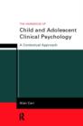 Image for The handbook of child and adolescent clinical psychology  : a contextual approach