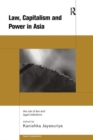 Image for Law, Capitalism and Power in Asia