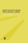 Image for Higher Education Through Open and Distance Learning