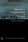 Image for Women&#39;s employment in Europe  : trends and prospects