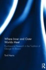 Image for Where inner and outer worlds meet  : psychosocial research in the tradition of George Brown