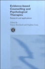Image for Evidence Based Counselling and Psychological Therapies