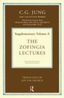 Image for The Zofingia Lectures : Supplementary Volume A
