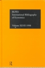 Image for IBSS: Economics: 1998