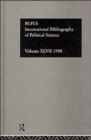 Image for IBSS: Political Science: 1998 Volume 47