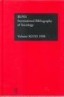 Image for IBSS: Sociology: 1998 Vol 48